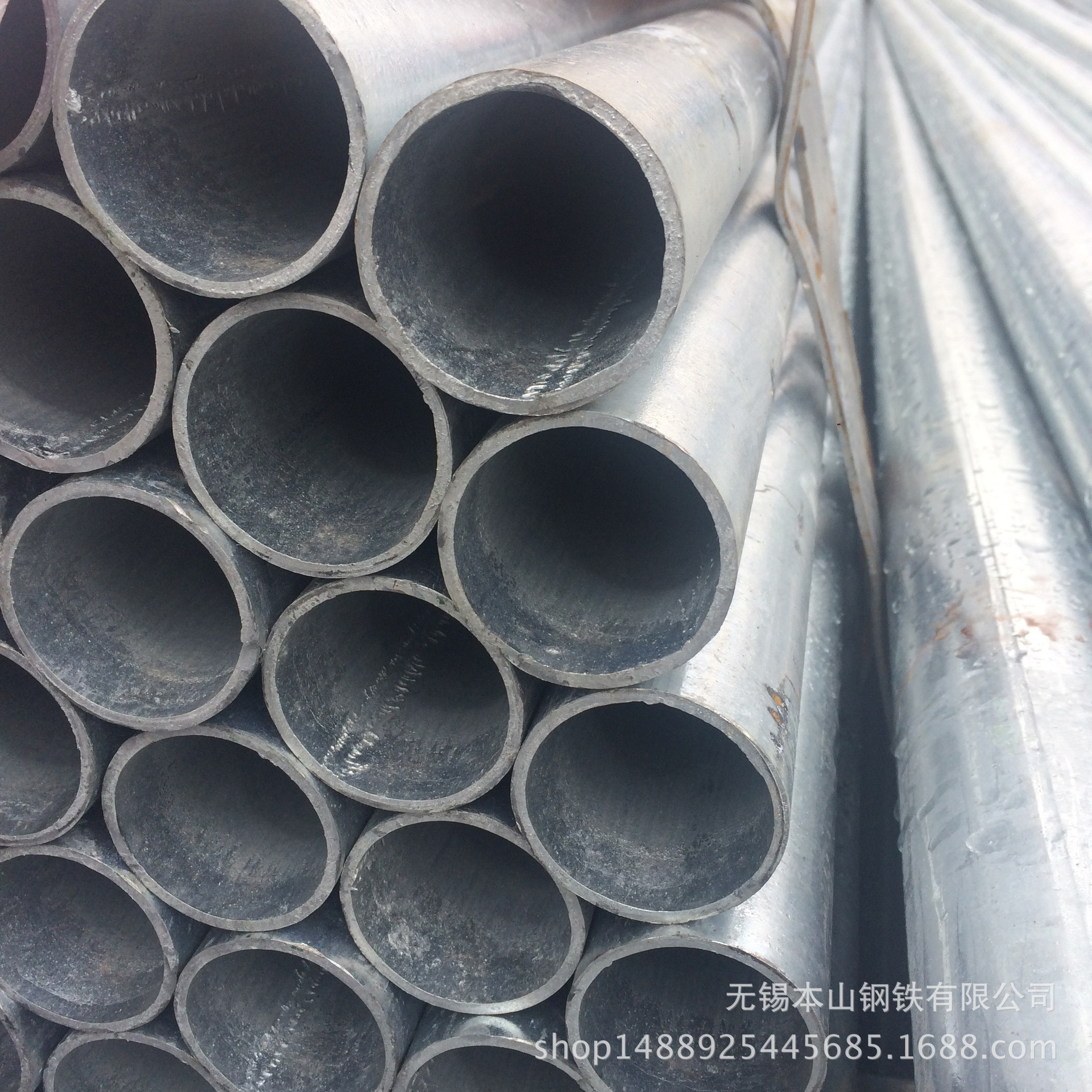 现货供应热浸镀锌钢管 天津热镀锌管 大口径镀锌管 426*5