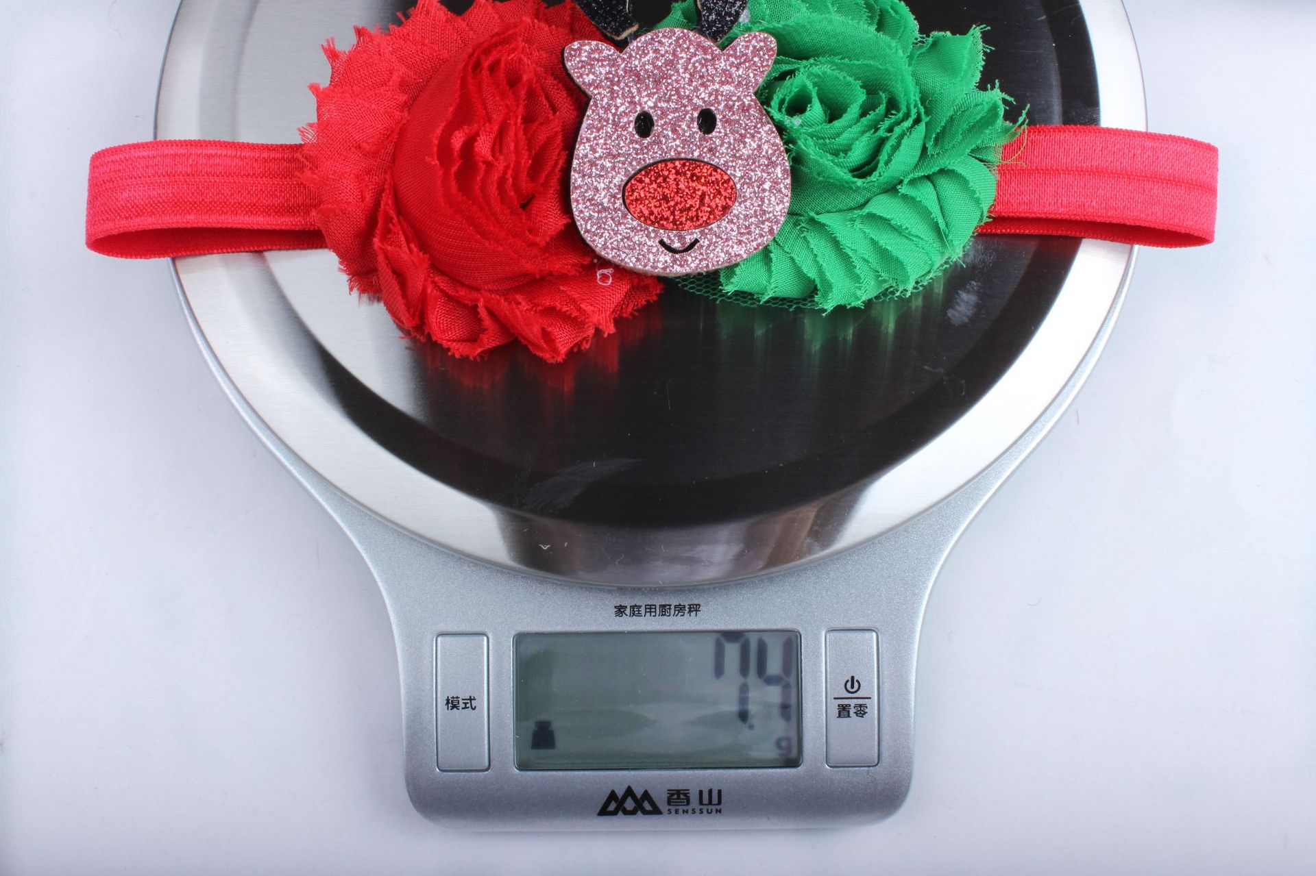 15g Weight Costume Props Event & Party Supplies Hair Band Hair Accessories Type Daily Occasion Christmas Festival Santa Claus Pattern Kid'S Gender Flowers Design Fashion Style Christmas Fashion Santa Claus Daily Costume Props 1