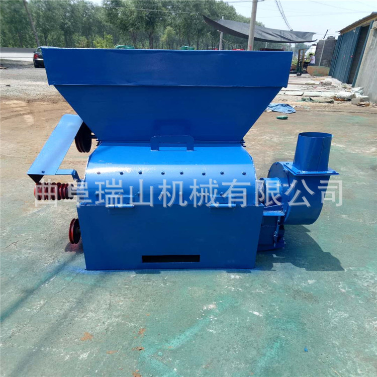 直销无尘沙克龙饲料粉碎机 禽畜养殖饲料加工设备饲料粉碎机