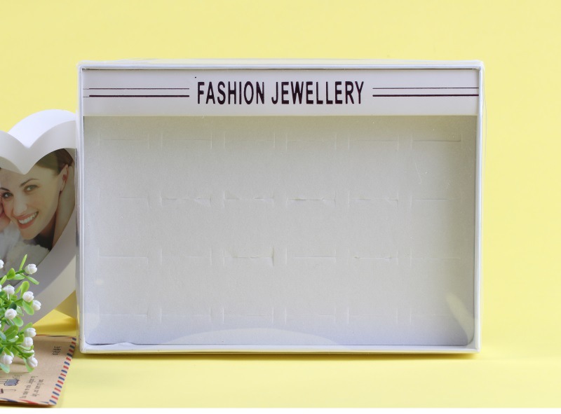 Shop Display Box 24 Hole Ring Display Box Transparent World Cover Carton Wholesale Nihaojewelry display picture 5