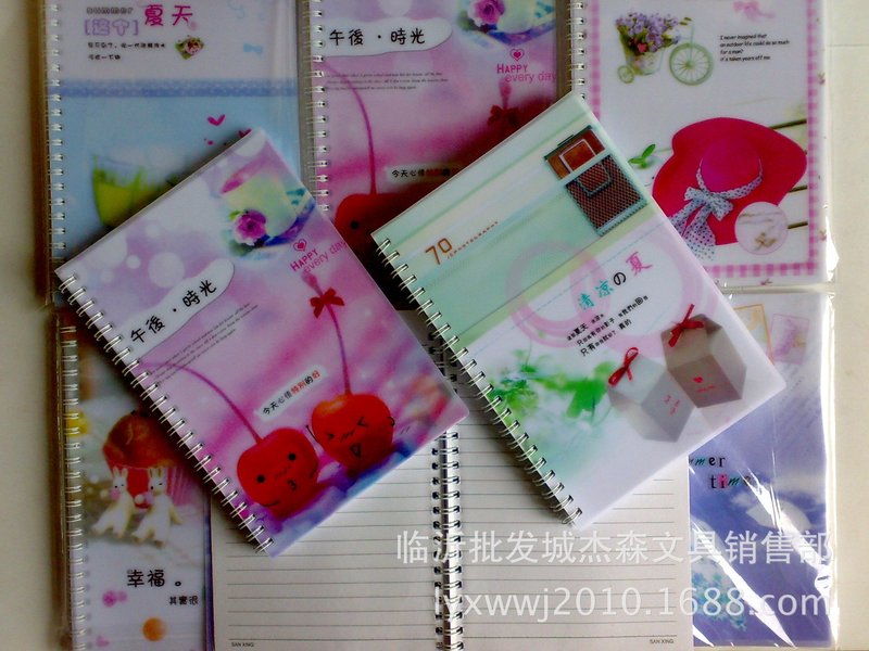 32KPP surface coil book fashion notebook notepad coil book 70 inner pages