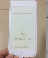 适用苹果X 钢化膜手机玻璃膜Iphone7PLUS XSMAX二强丝印全屏覆盖