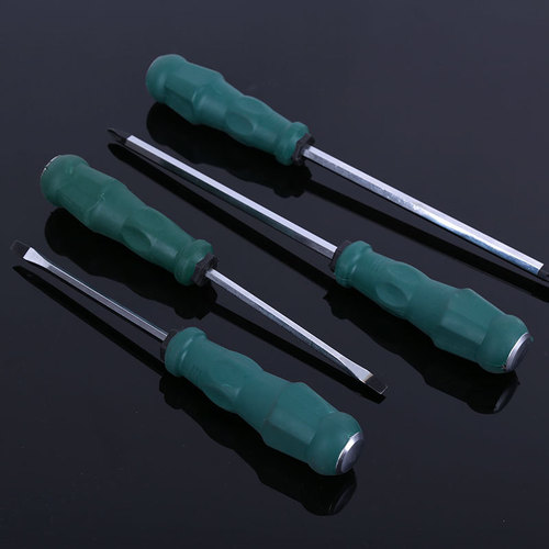 Warship through-center cross-blade screwdriver with magnetic screwdriver multi-specification percussion screwdriver