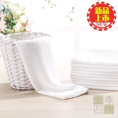 婴儿纯棉尿布 纱布尿片新生儿纯棉尿布可洗介子布100% 竹纤维尿布