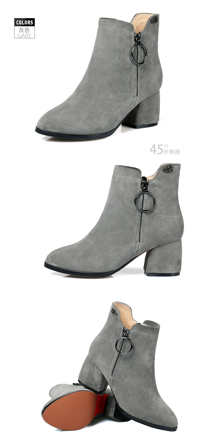 Bottes femme MINGFANG en En cuir - Ref 3355118 Image 21