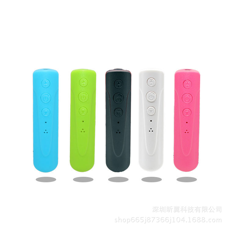 车载蓝牙接收器3.5mm领夹式usb蓝牙音频适配器车载蓝牙接收转换器