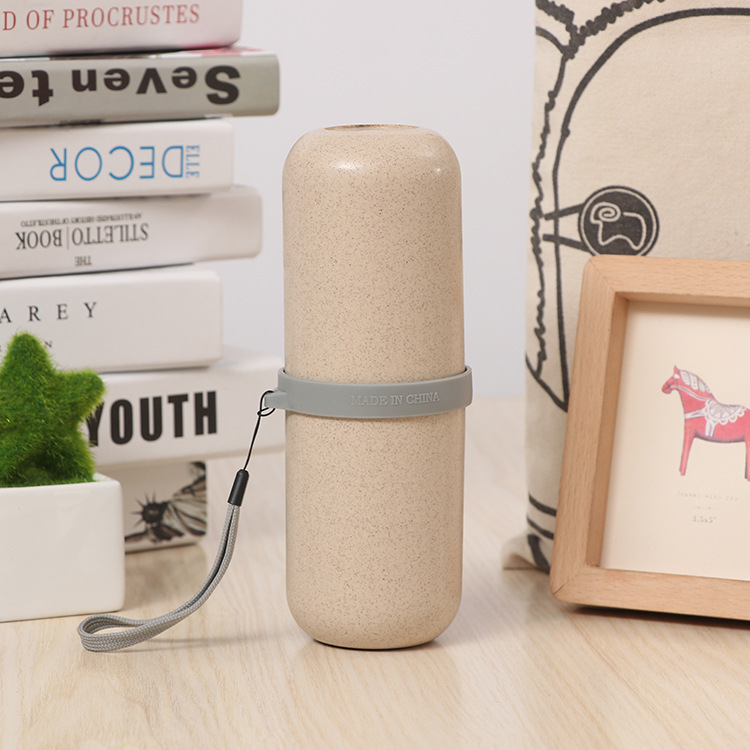Wheat Straw Travel Storage Cup Image 6