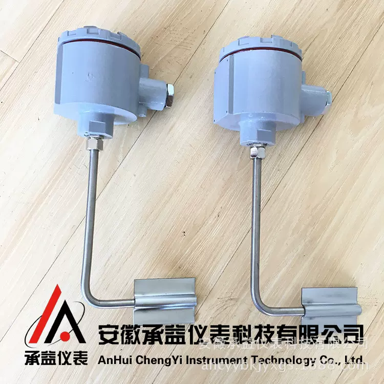 铠装热电阻WZP-PT100管道温度传感器弯头铂管面耐高温温控