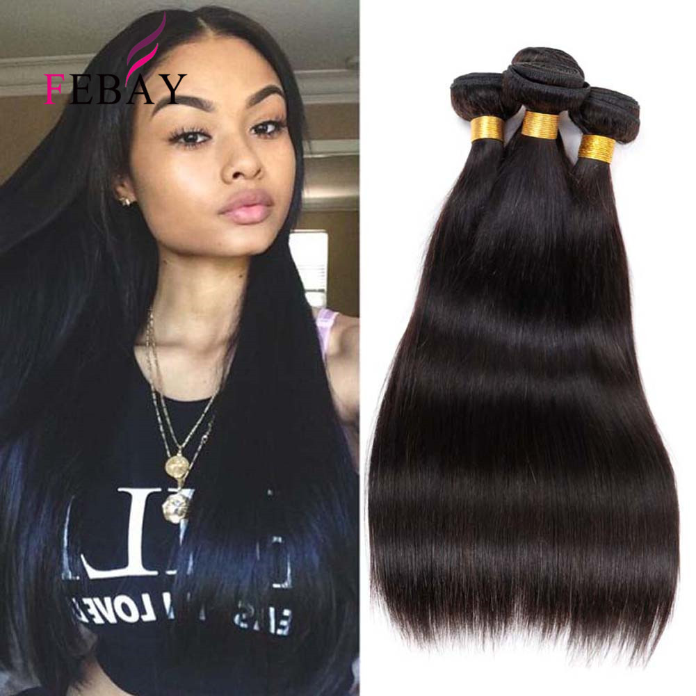 8-30 inch brazilian hair weave straight...