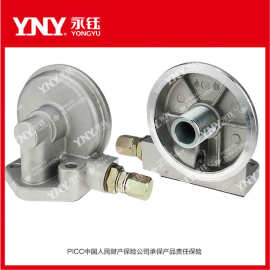 上柴机油滤清器滤座铝座JX1023