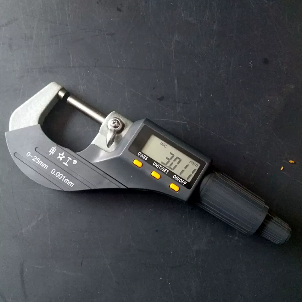 Электронный сантиметр 0-25 спиральный микрометр оригинальные товары Шанхай Shengong цифровой дисплей внешний микрометр