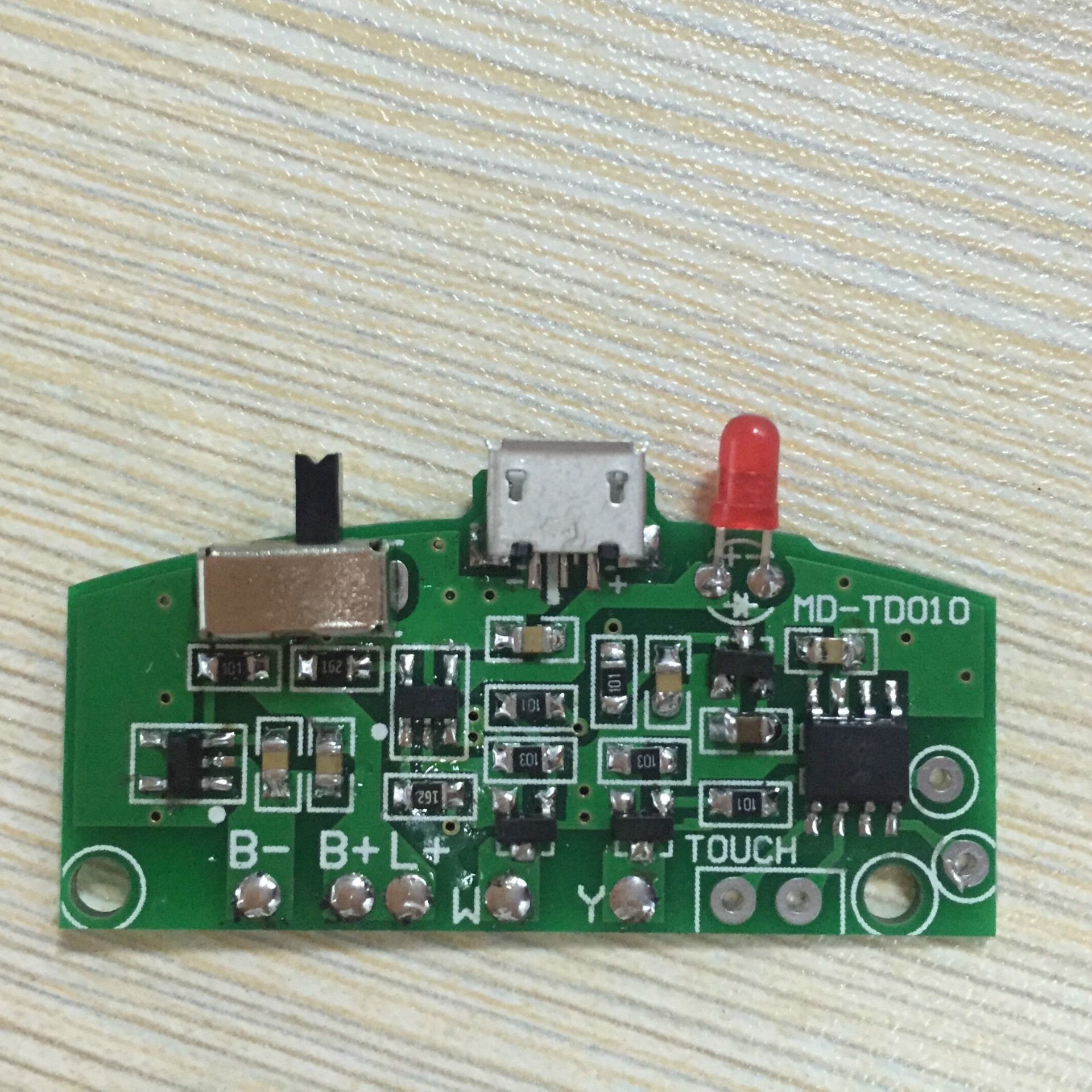 pcba方案研发公司 触摸式USB充电 调光LED台灯控制电路线路板-阿里巴巴