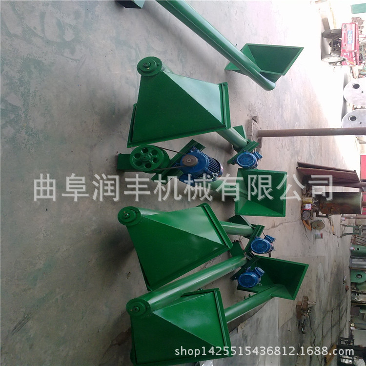 沙子上料提升机 石子送料提升机 螺旋提升机