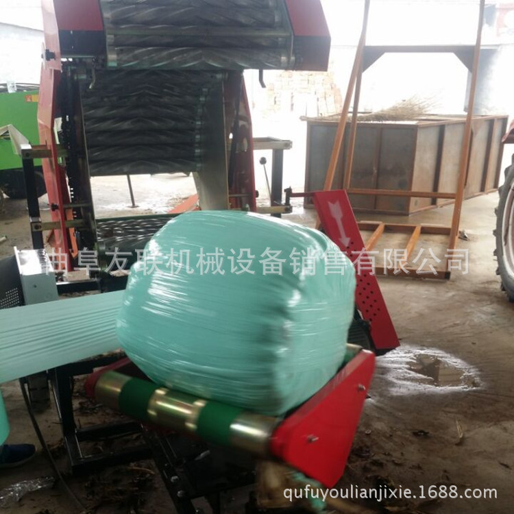 青储饲料打捆机现货供应 玉米秸秆打捆机 打捆机 58