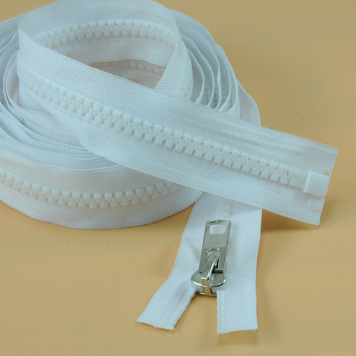 No. 10 resin zipper rubber tooth plastic zipper clothing luggage accessories zipper open tail zipper clothing wholesale