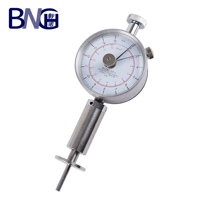 BNCH水果硬度计GY-1/2/3苹果梨葡萄果实硬度测试仪手持指针便携式