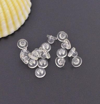 圓盤耳夾防痛墊 環保防痛耳夾墊 三角夾膠墊 耳夾矽膠墊