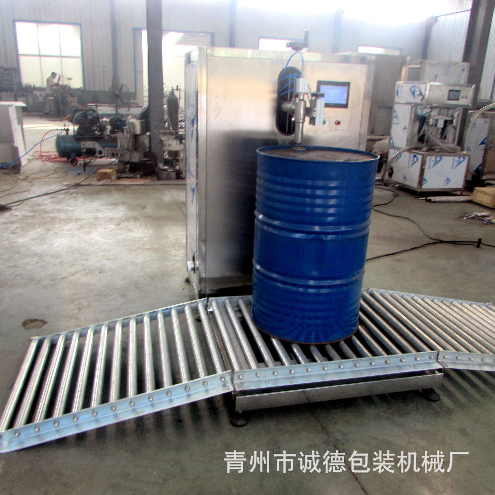 厂家大桶液体灌装机 称重式灌装机  半自动高精度油类灌装机