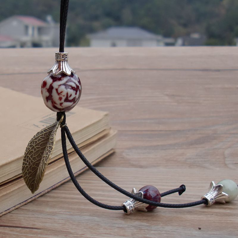 民族风配饰衣服挂件毛衣链长款秋冬女士时尚简约项链地摊饰品货源