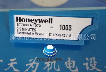 【实物拍摄】美国HONEYWELL霍尼韦尔ST7800A1070吹扫时间定时卡