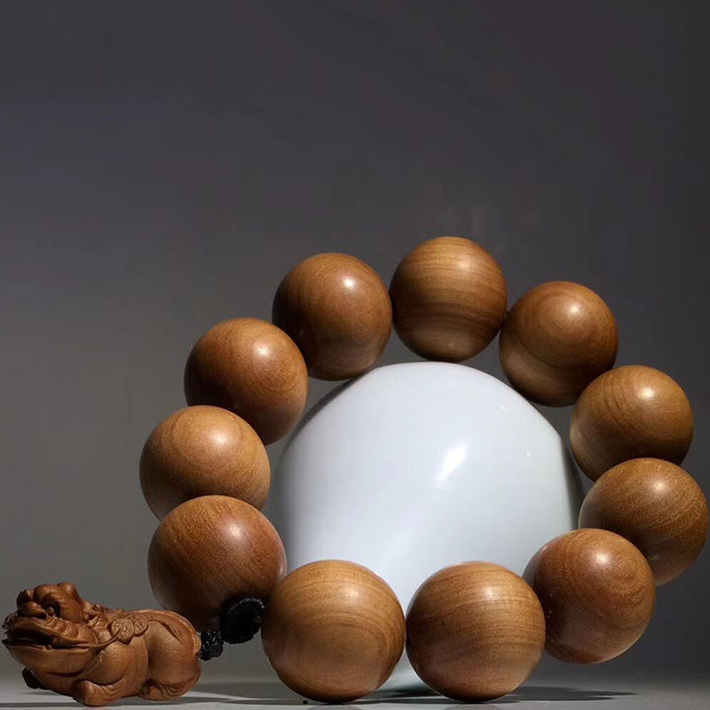 印度老山檀香2.0佛珠文玩手串批发檀香木108男女念珠手链一件代发