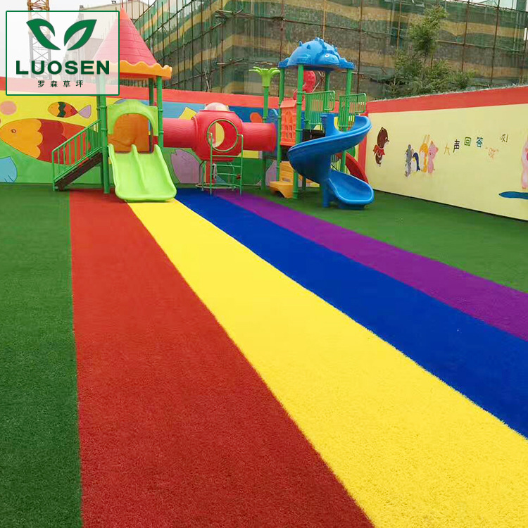 人造仿真草坪加工 仿真植物 幼儿园户外绿植草皮厂家批发