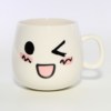 Cute coffee ceramics, cup with glass, Birthday gift, wholesale