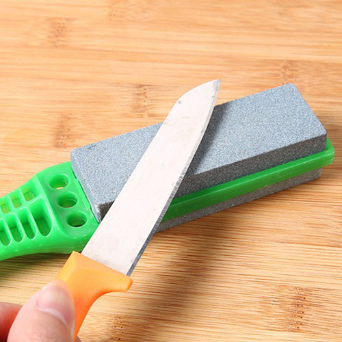 Household sharpening brush double-sided sharpening stone stall supply oil stone brush sharpener metal polishing sharpening brush