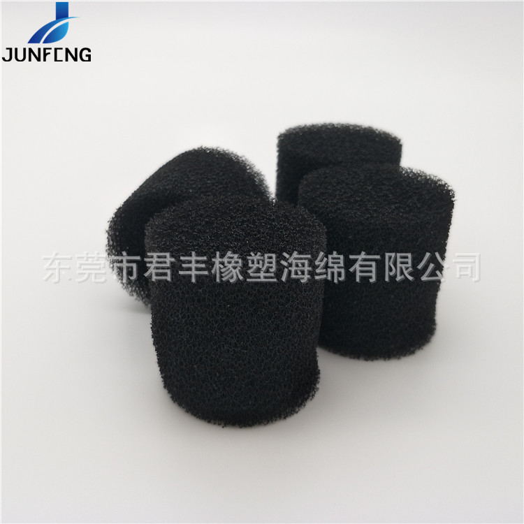 透水性过滤海绵10MM网孔机箱防尘棉活性炭汽车尾气泡棉