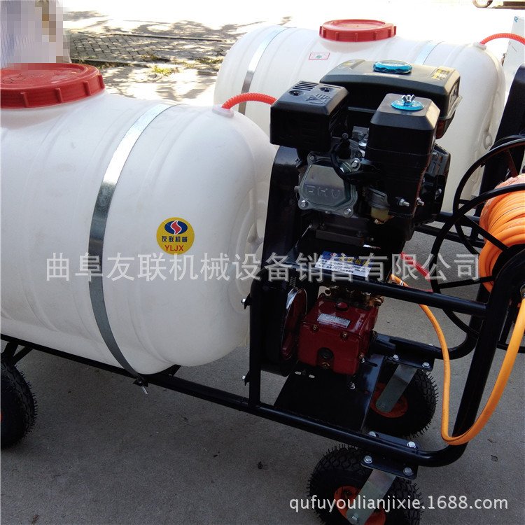 300L大容量手推式打药机 高压汽油果树打药 友联现货供应 9
