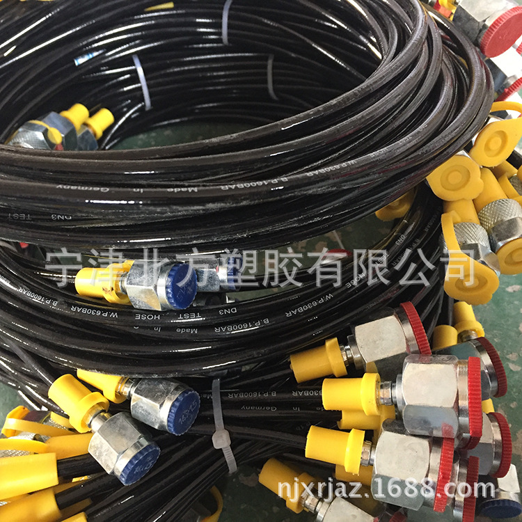 HF系列微型高压软管接头总成测压线承压线测试软管压力表线液压油