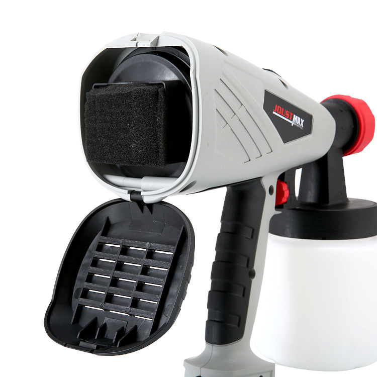 Spray Gun in Use