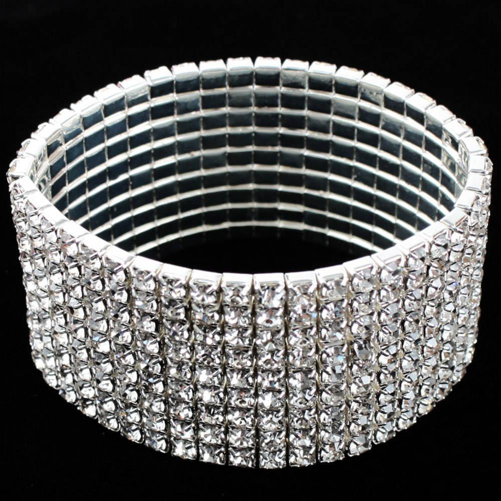 Bracelets Classification Fashion Geometric Alloy Rhinestones Women's Bracelets