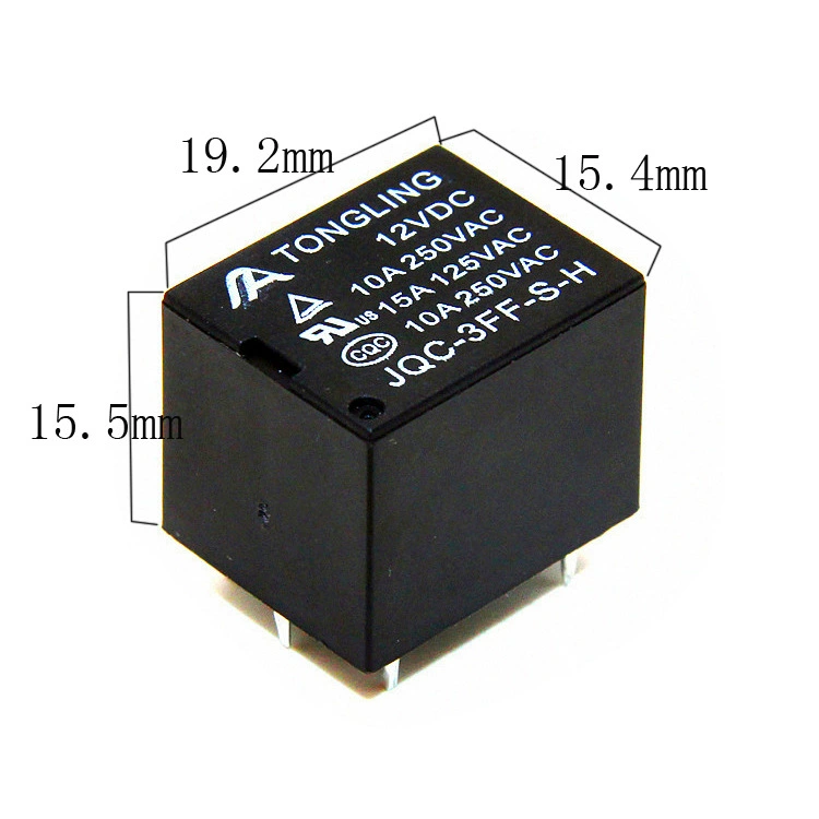 Supply JQC-3FF relay T73 manufacturer can replace mpa-s-112-a12v10a electromagnetic
