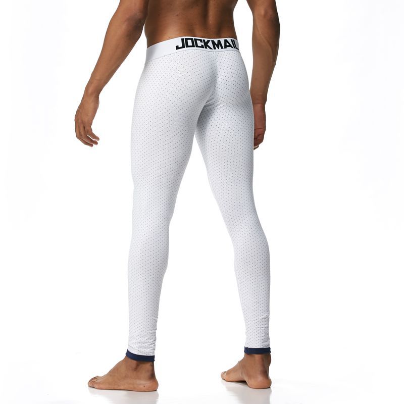 Cruzando la frontera caliente JOCKMAIL hombres pantalones calientes delgados de algodón puro Polka Dot U diseño convexo Johns largo al por mayor JM1103