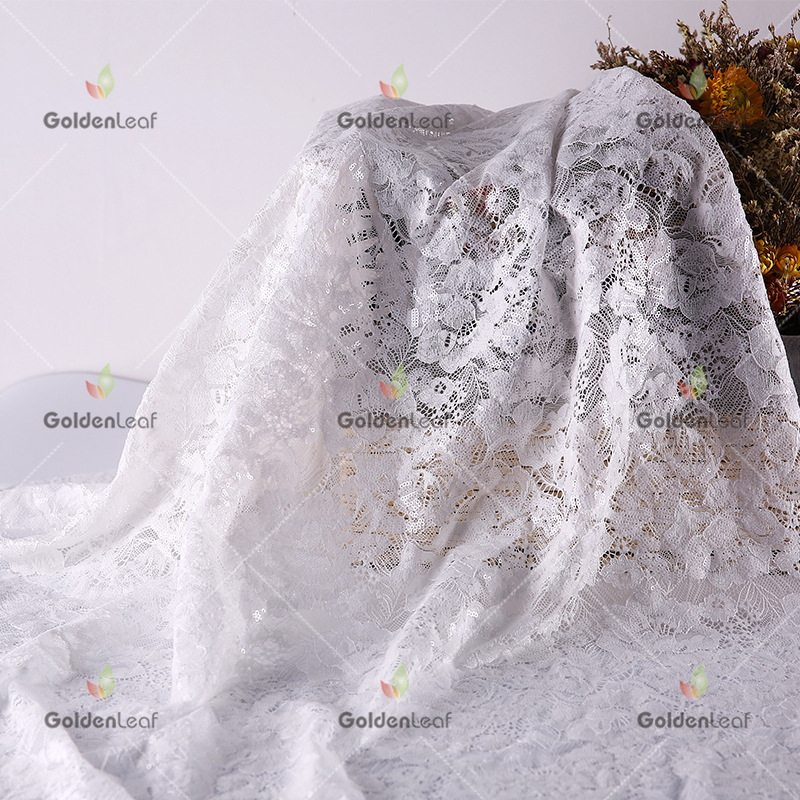 厂家热销 新款气质款 亮片蕾丝底布珠片绣 连衣裙礼服绣花面料