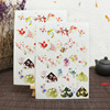 Genuine sticker ancient style, decorations, Chinese style, scheduler