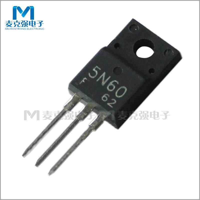 直插国产场效应管MOS管5N60 TO-220F N沟道 全新现货