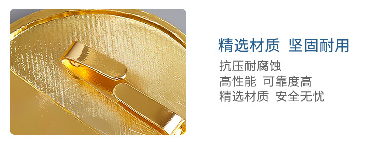 锌合金标牌精选材质