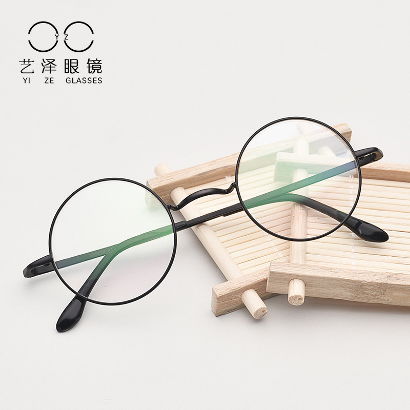Harry Potter pure titanium round frame retro glasses frame men's fashionable Korean fashion glasses frame myopia women manufacturers wholesale