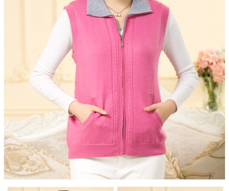 Gilet femme en Laine - Ref 3317824 Image 14