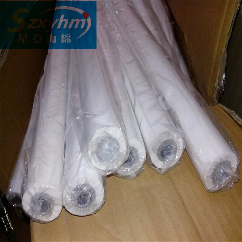 订制抗腐蚀海绵清洁专用PVA棉吸水泡棉辊筒