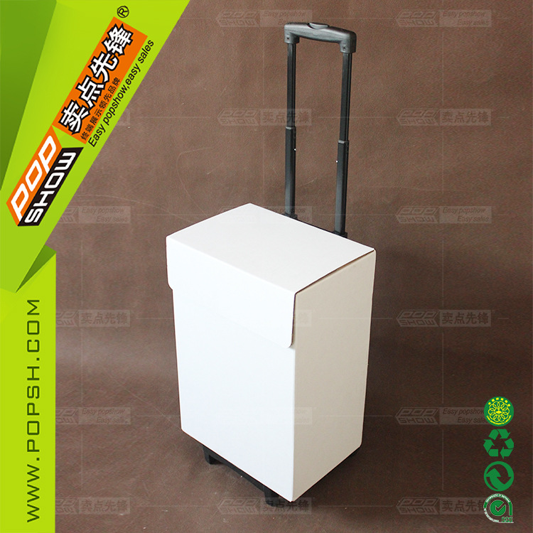 FLASH8102 纸质行李 拉杆箱 展会用品 定制LOGO