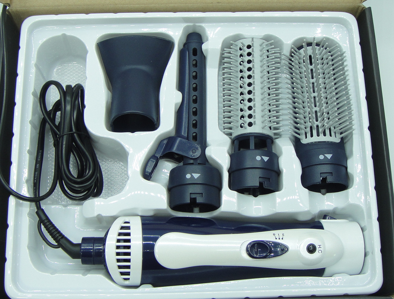 Multifunctional Volume Generator Hair Dryer Comb High Power 1000W Hot And Cold Air