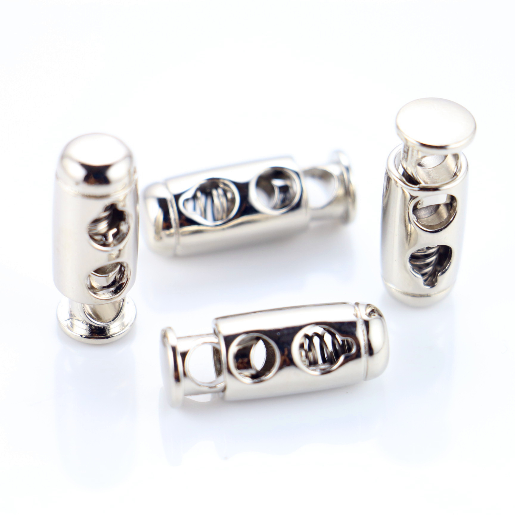 吊钟 金属弹簧扣 金属弹簧扣金属吊牌扣双孔绳扣 金属|ms