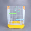 Oriental pet bird cage medium -sized iron filament parrot cage peony parrot cage viewing bird cage and bird supplies