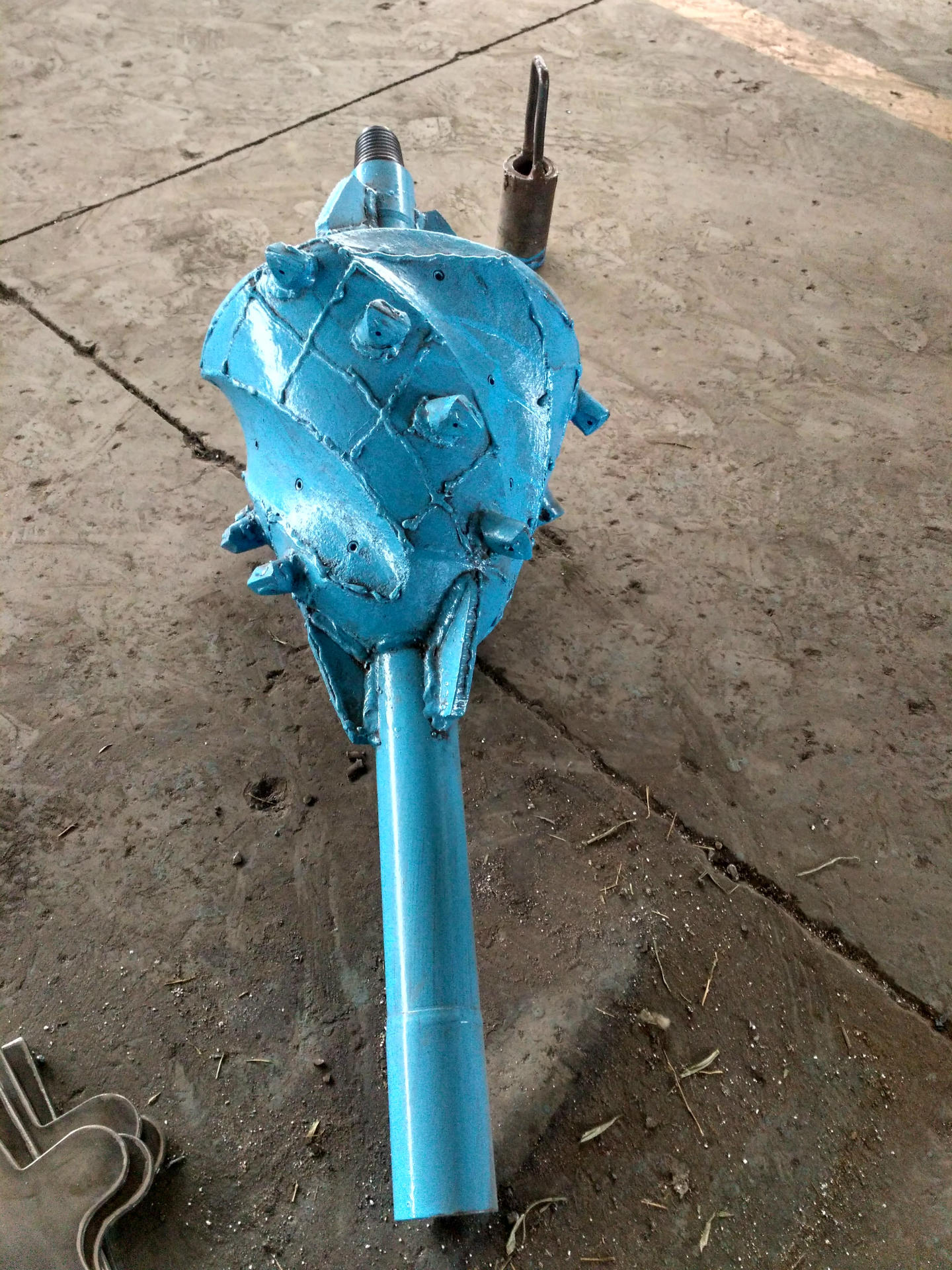 400流道式扩孔器 土层扩孔器非开挖水平定向钻扩孔器带15T分动头-阿里巴巴