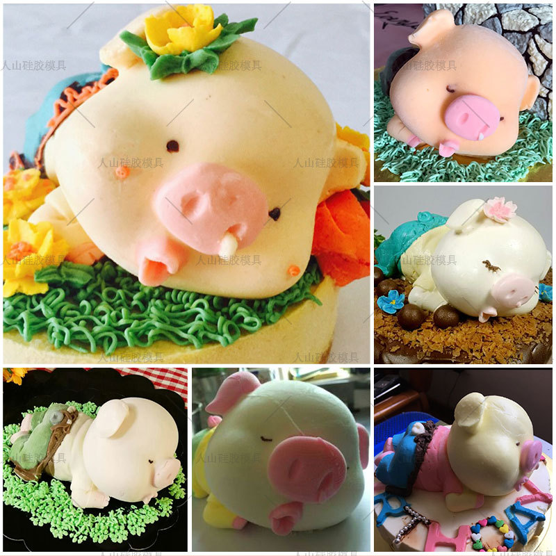 鼻涕猪慕斯蛋糕模具主图