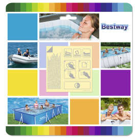 Bestway 62091 强力修补纸 修补片