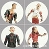 Hot -selling vampire zombies tidy toy little life crisis zombie doll model joints can move 6 models